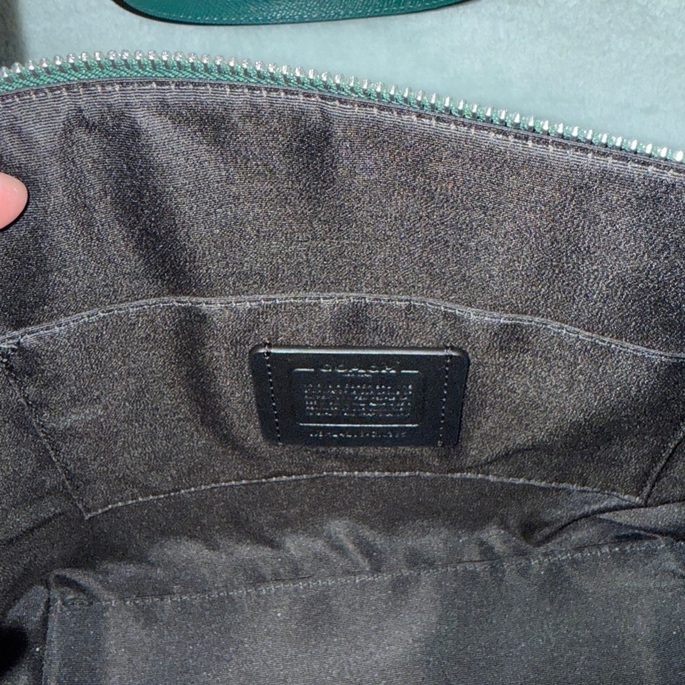 Coach Emerald Green Tote Bag - Picture 9 of 17